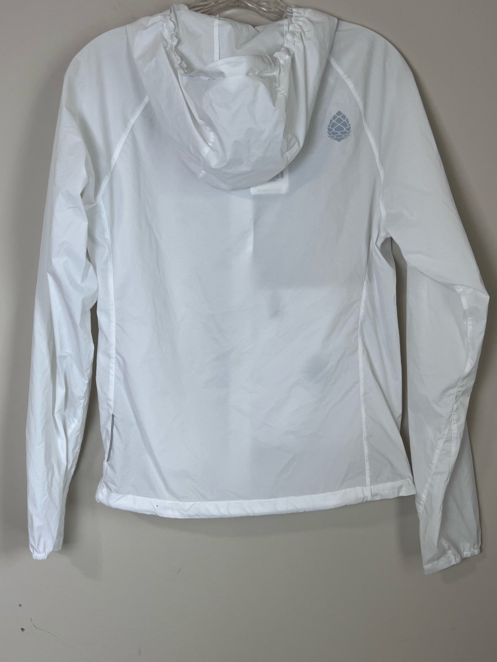 Stio Womens Second Light Windshell Jacket Medium Morning Frost White New - Picture 5 of 9